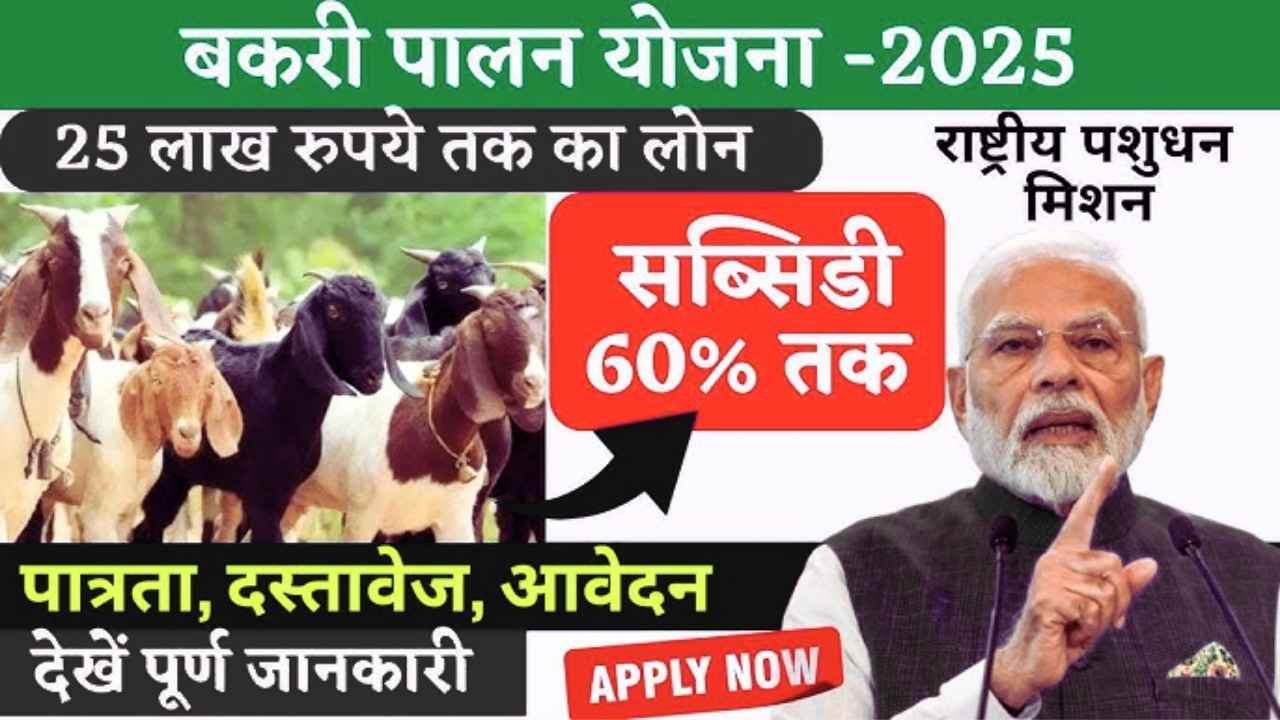 Bakri Palan Yojana 2025
