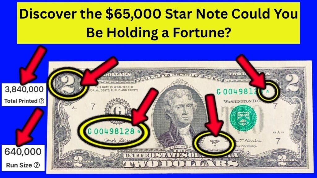 Discover the $65,000 Star Note: Could You Be Holding a Fortune?