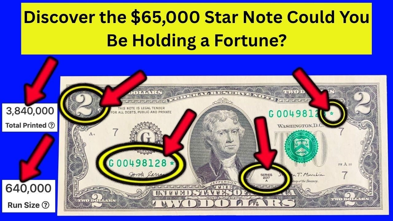 Discover the $65,000 Star Note: Could You Be Holding a Fortune?