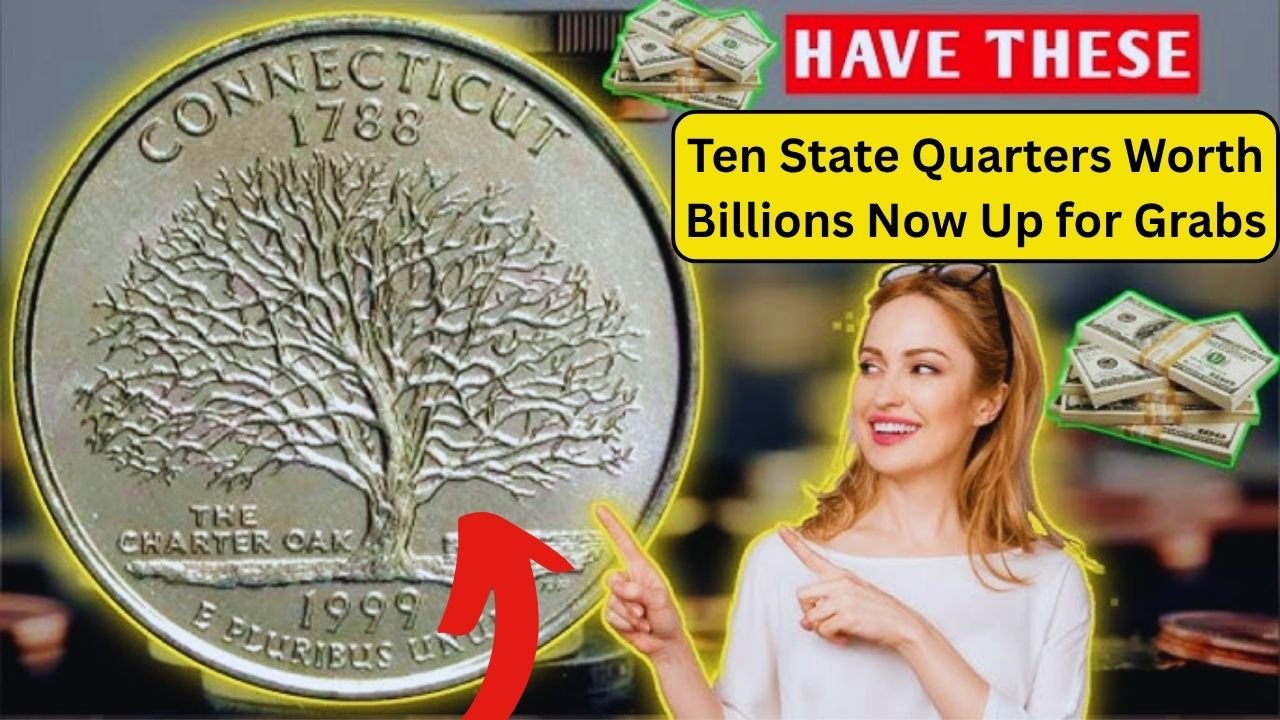 Ten State Quarters Worth Billions Now Up for Grabs
